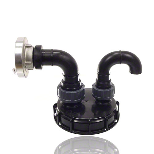 IBC-screw cap DN 150 with ventilation- and filling