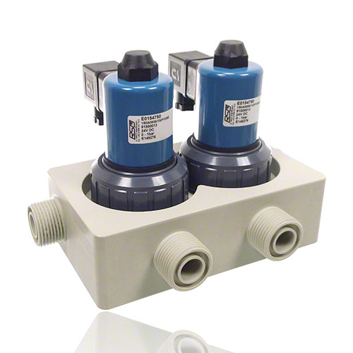 Solenoid Block Valve made of PP