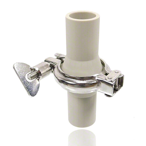 PP clamp-connections (TRI-Clamp) DIN 32676, EPDM seal