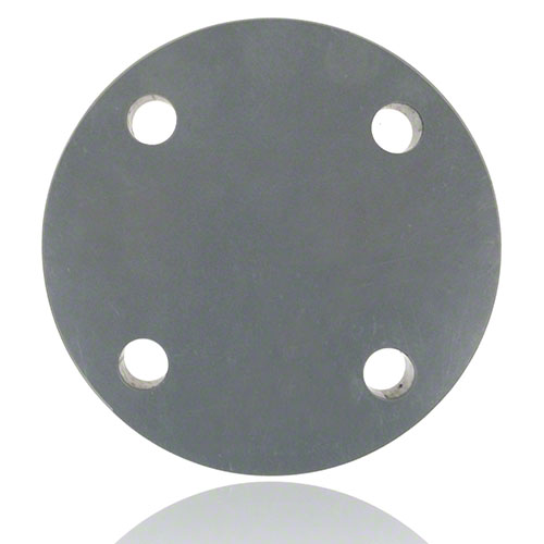 PVC U blind flange for pressureless applications