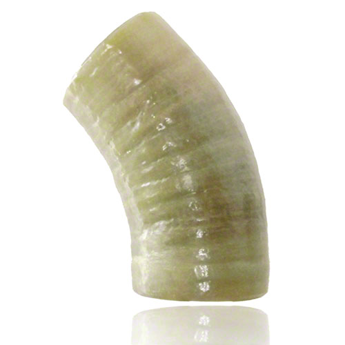 FRP Elbow 45&deg; DIN 16 966, form E2, pipe type D, with laminate ends, PN 16