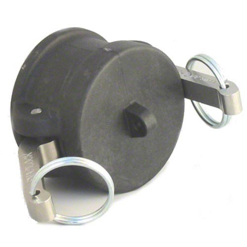 Quick coupling made of PPGF, female connection as end cap