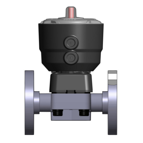 PP 2/2-way diaphragm valve DK/CP, fix flange, DA, EPDM, Type 382