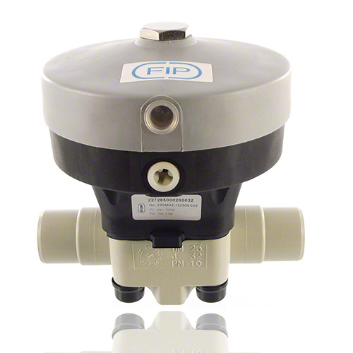 PP 2/2-way Diaphragm Valve, Weld end version, DA, EPDM, Type 285