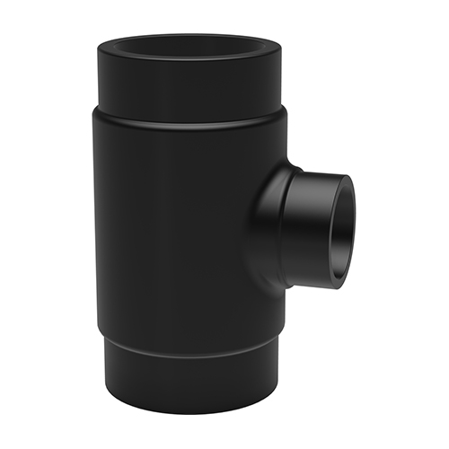 Tee 90&deg;, PE 100, SDR 11, short, reduced