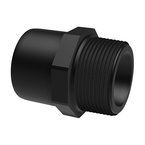 Transition male-thread, PE 100, NPT, SDR 11, short, NPT