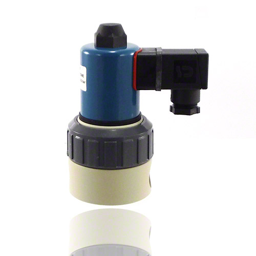 PP 2/2 Way Solenoid Valve, normally closed, fusion socket, 230 V AC, EPDM