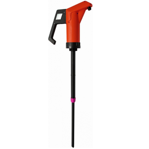 Hand pump JP-04 red - for lye -