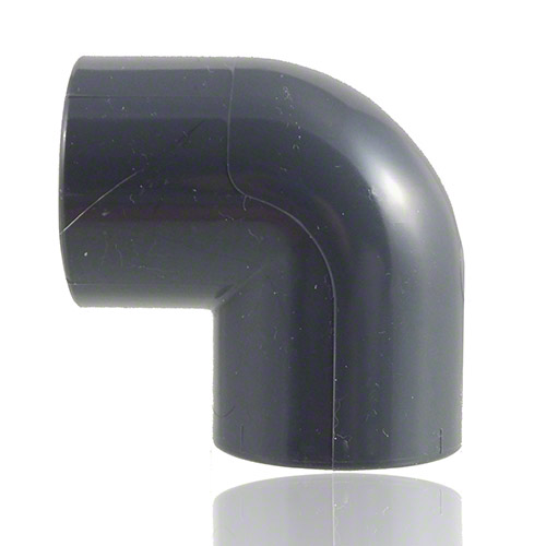 PVC-U Elbow 90&deg;, with solvent weld sockets