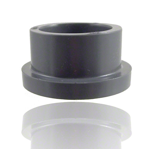 PVC-U Flat face stub, with solvent weld socket