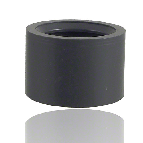 PVC-U Reducing bush with solvent weld spigot and solvent weld socket