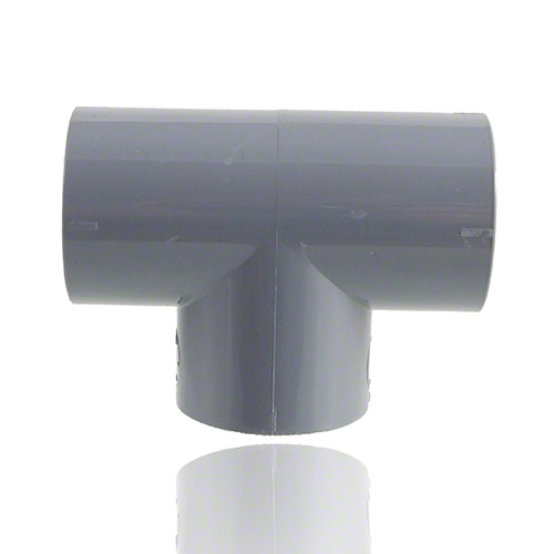 ABS Tee 90&deg; with solvent weld sockets