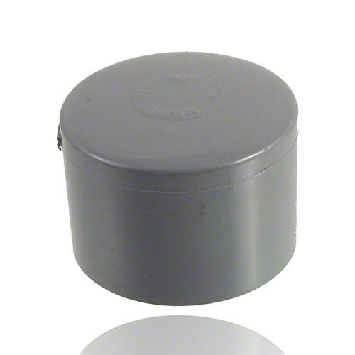 ABS End Cap with solvent weld socket