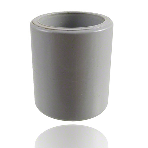 PVC-C double socket, solvent welding