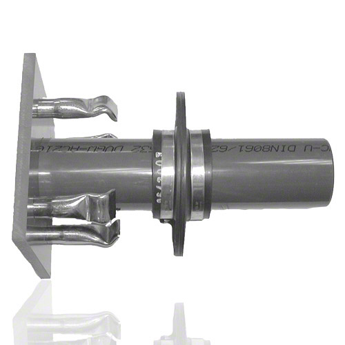 PVC-U wall through PVC-U, sleeve dowel steel V4A