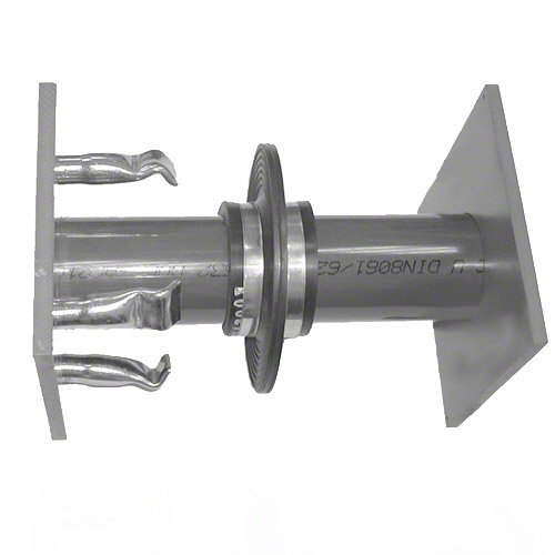 PVC-U wall through PVC-U, sleeve dowel steel galvanised