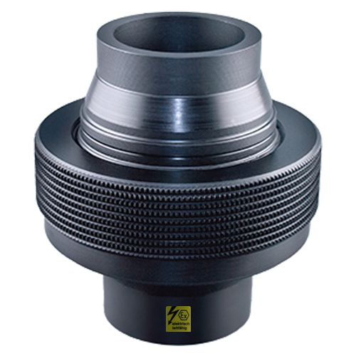 PE-el screw connection SDR11, EPDM seal, electrically conductive