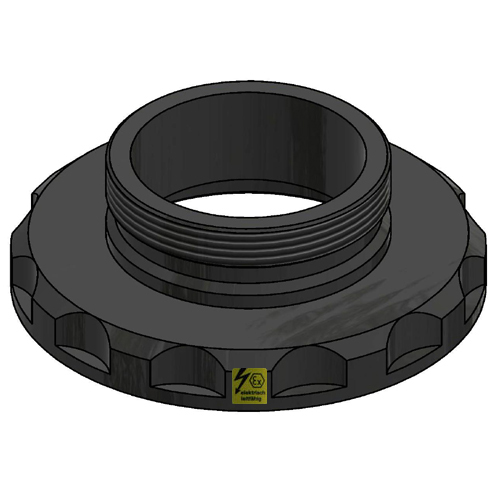 PE-el adapter for IBC BulK containers from DN225 to DN150 MFB, electrically conductive&nbsp; &nbsp; &nbsp; &nbsp; &nbsp; &nbsp; &nbsp; &nbsp; &nbsp; &nbsp; &nbsp; &nbsp; &nbsp; &nbsp; &nbsp; &nbsp; &nbsp; &nbsp; &nbsp; 