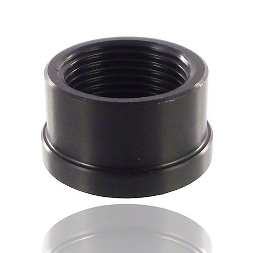 Insert part internal thread made of PE for standard union nut