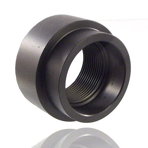 Threaded socket in PE, Graduated on the outside