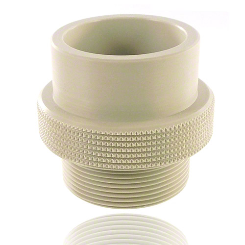 Threaded nipple in PP, with sealing groove