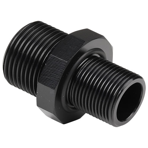 PE-el reducing nipple, 10 - square, electrically conductive