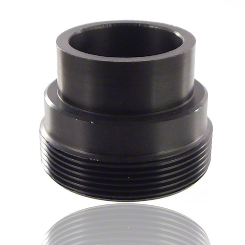 Screw section in PE, Graduated on the outside