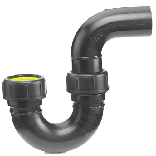 PE P-trap, for soil & waste systems