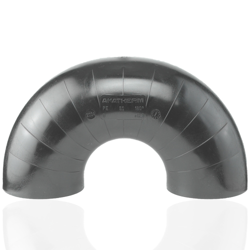 PE Bend 180&deg;, for soil & waste systems