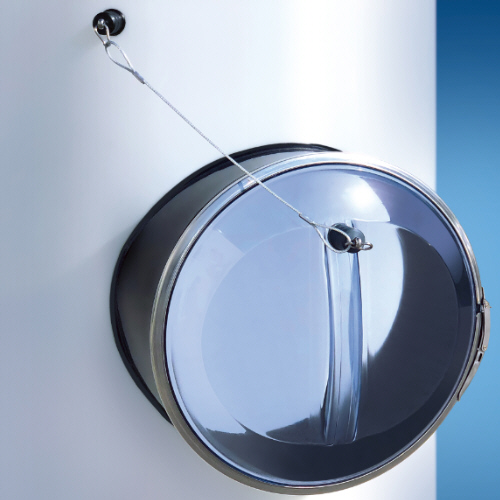 Drop protection set for manhole cover, length 0.5 m