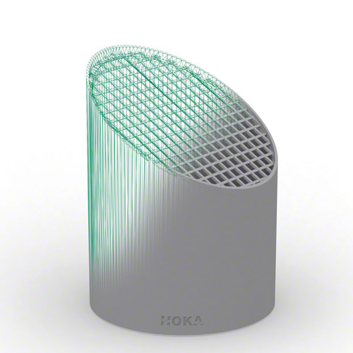 PP-EL-s bird screen 30&deg; with mesh panel, electrically conductive