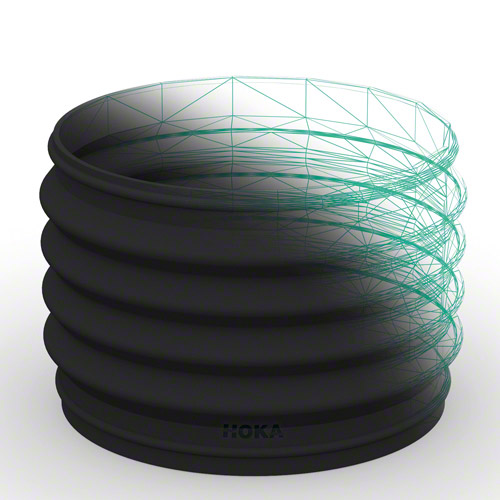 TPE soft flexible connectors 4-fold auf PP-based 