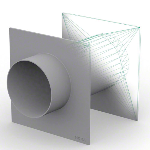 PPs through wall with welded wall end