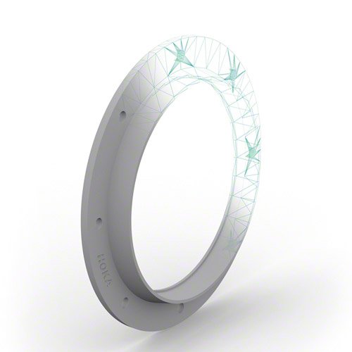 PPs flange with socket