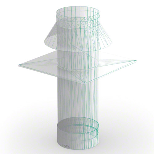 PPs socket for roof head