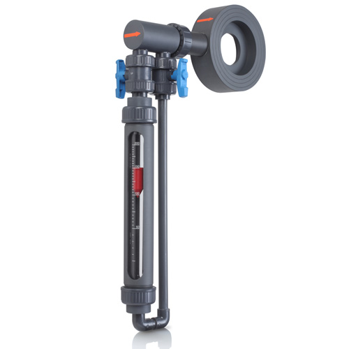 PVC U bypass flow meter, type DST-PVC PN 10 DN 125