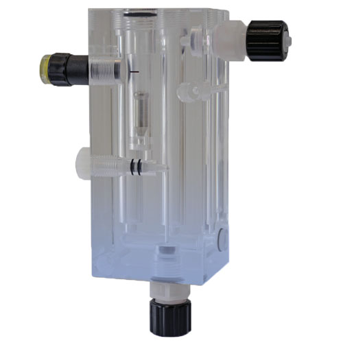 Flow valves for measuring cell, type PEF