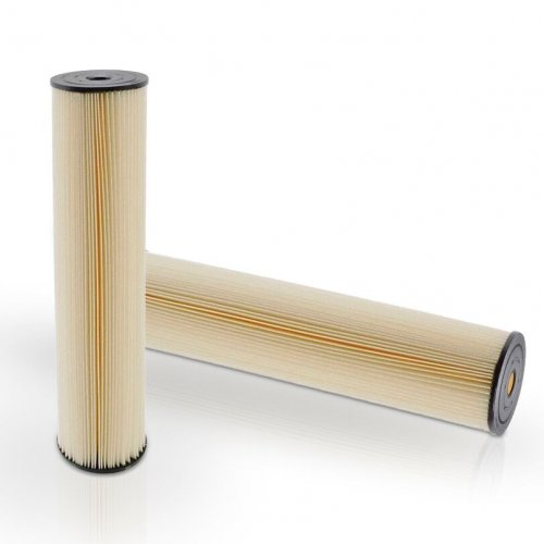 Pentek Water filter, filter cartridge S1-series 20 inch BIG BLUE - folded cellulose-filter cartridge