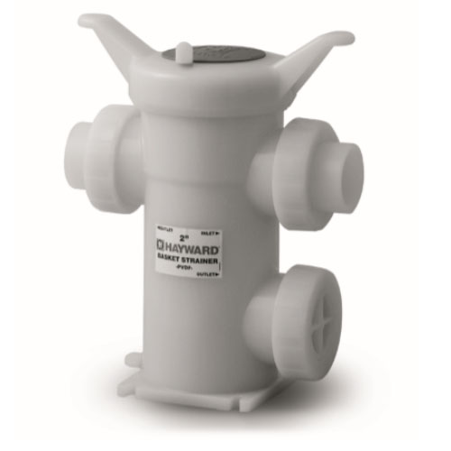 PVDF SB Series Simplex Basket Strainer, socket welding connection, FPM seal