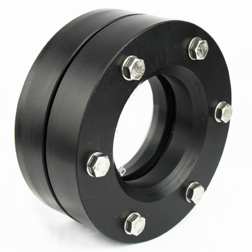 Round sight glass made of PE