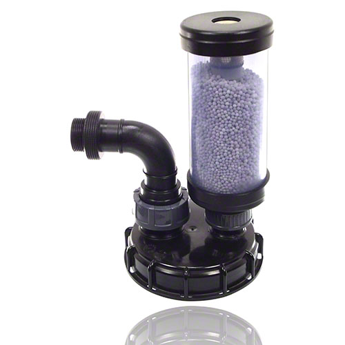 IBC screw cap for acid and lye