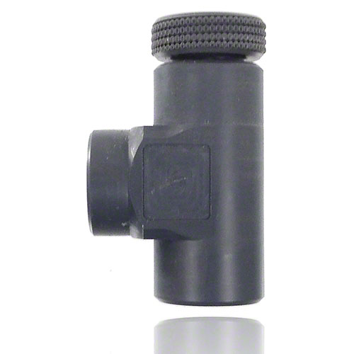 Needle valve made of PVC U with angle bore