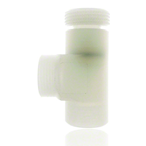 Needle valve made of PVDF with angle bore