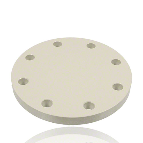 PP blind flange for pressureless applications