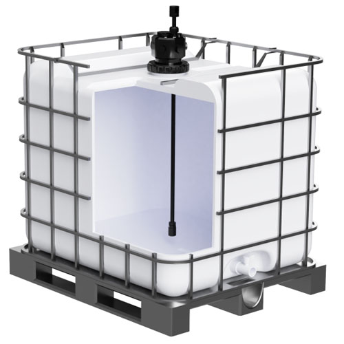 PE-el suction lance adjustable, electrically conductive, foot valve with Hastelloy spring, horizontal installation position