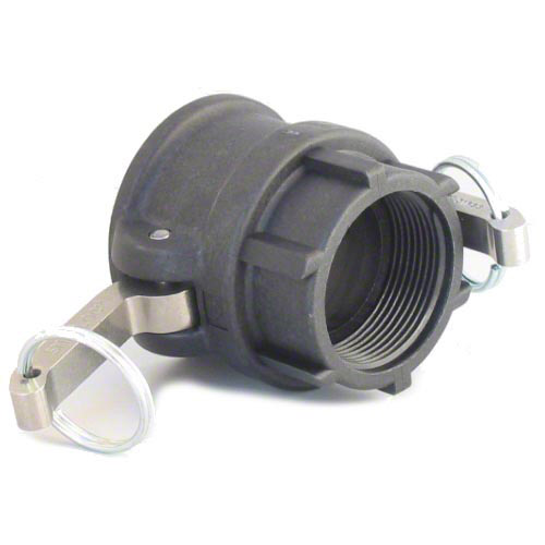 Quick coupling made of PPGF, female connection with female thread