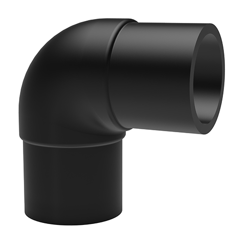 Elbow 90&deg;, PE 100, SDR 17, long