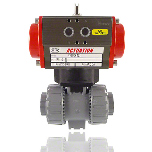 Pneumatically actuated&nbsp; 2-Way Ball Valve