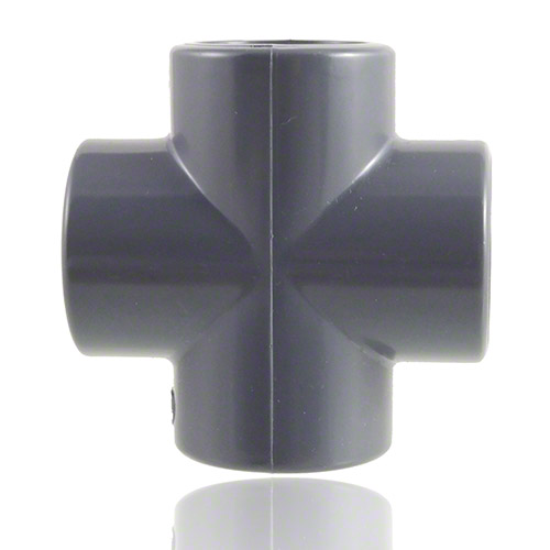 PVC U Cross 90&deg;