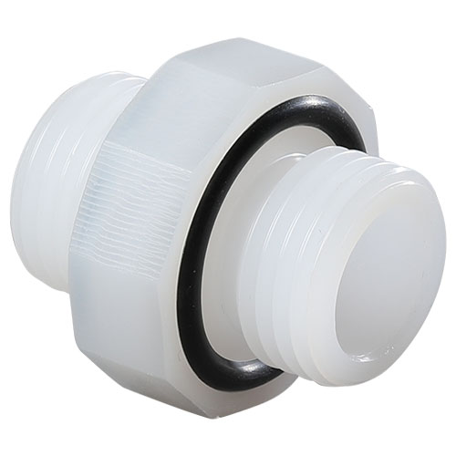 PE-natural double nipple, 10-sided, FDA compliant